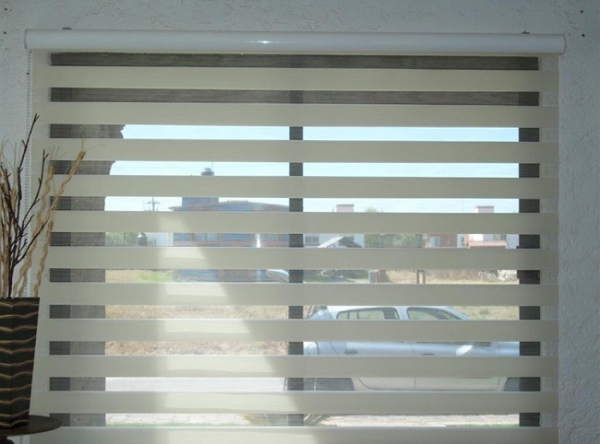 Рулонные шторы «день-ночь» на пластиковые окна: в интерьере, выбор конструкции, монтаж